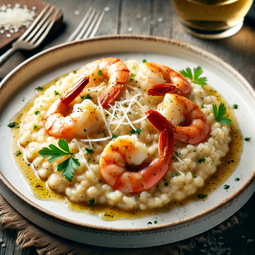 risotto aux crevettes