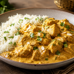 Poulet Korma et Riz